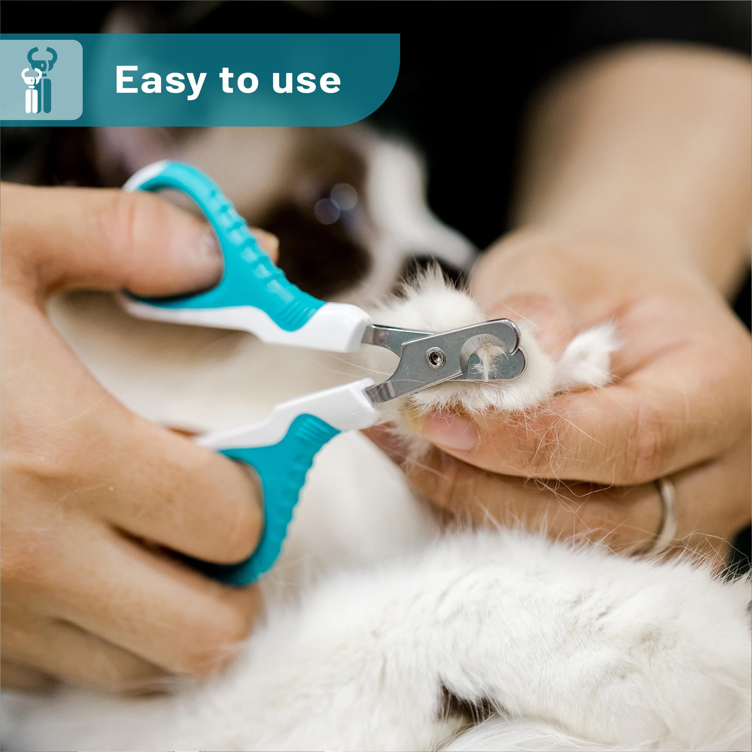 Mr. Pen Cat Nail Clippers for Small Cats & Kittens - Professional Pet Nail Trimmer with Safety Guard - Perfect for Grooming at Home or Vet Visits