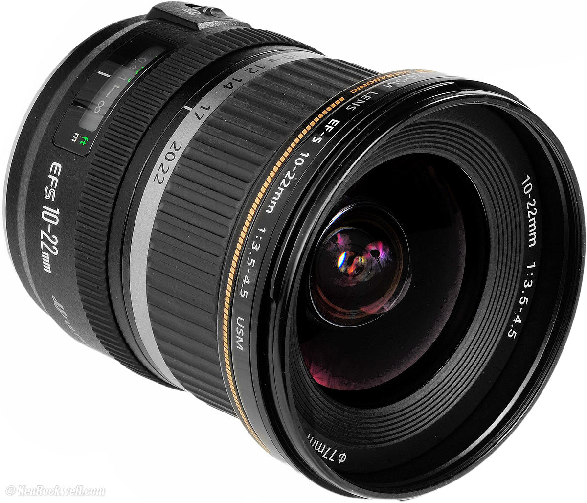 Canon EF-S 10-22mm f/3.5-4.5 USM Ultra Wide Angle Zoom Lens with Lens Hood & Cleaning Kit - Perfect for Landscape, Architecture & Travel Photography