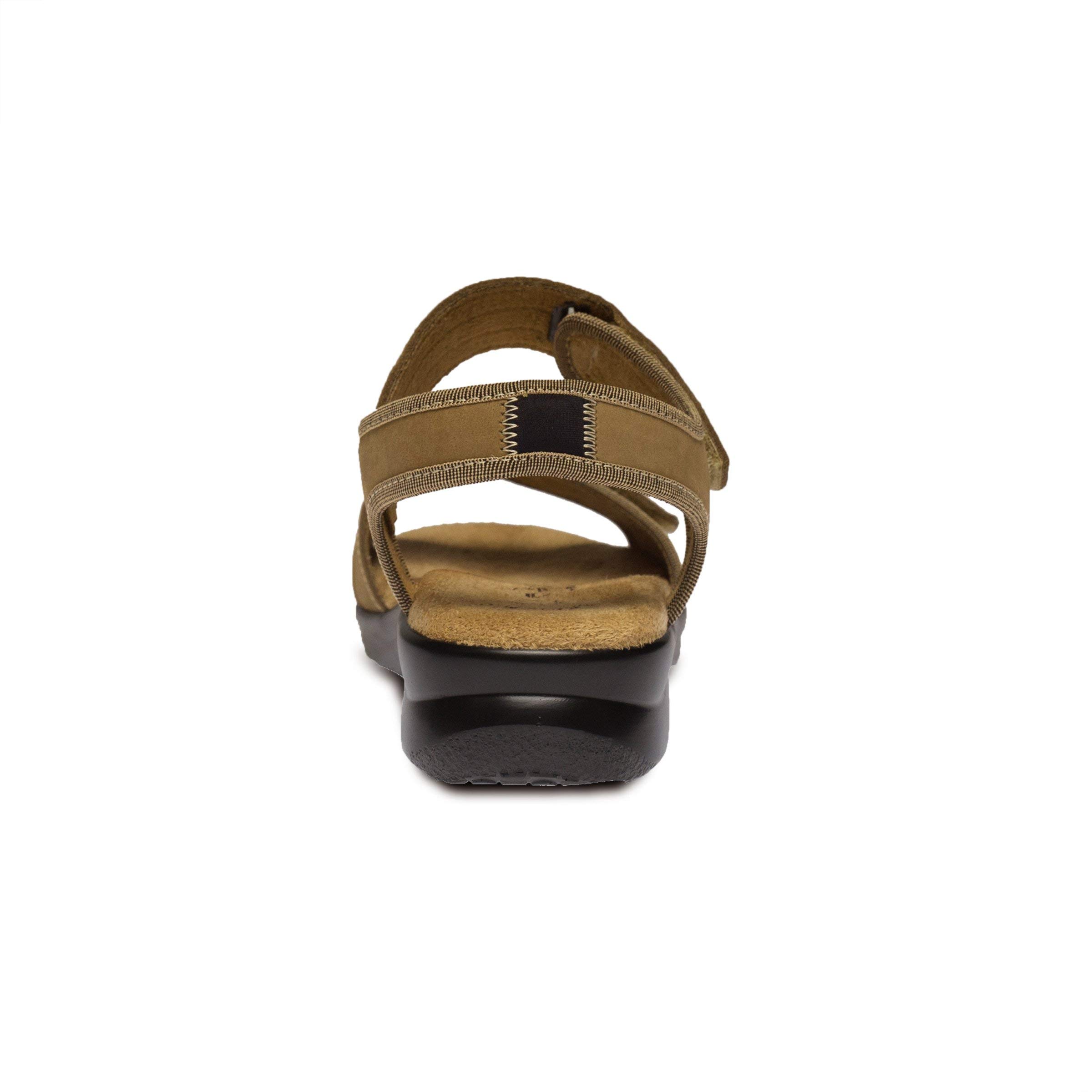 Spring Step Women's Danila Comfort Slide Sandals - Breathable Summer Casual Shoes for Beach, Pool, and Outdoor Wear