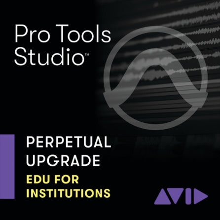 Avid Pro Tools Studio Academic Perpetual License Upgrade for Schools & Universities - Digital Download for Music Production & Audio Engineering Classes