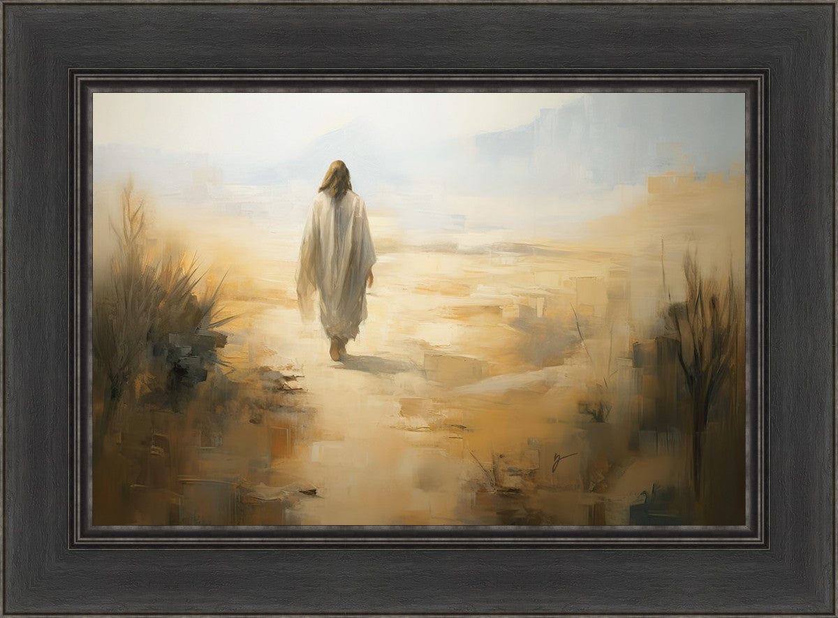 Embracing The Whispers of Solitude - Inspirational Wall Art for Home & Office Decor | Perfect for Meditation Rooms, Living Spaces & Gift Giving