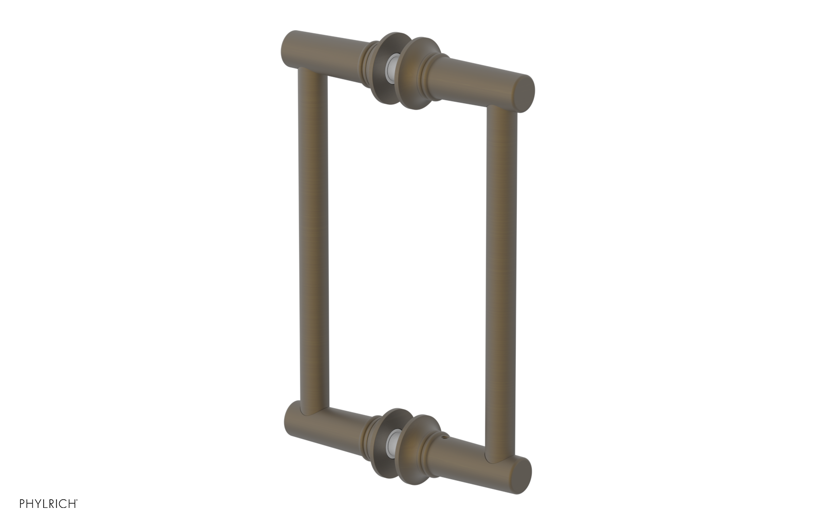 Hex Modern 8 Double Sided Shower Pull 501 93 08 - Premium Bathroom Hardware for Shower Doors & Glass Enclosures - Perfect for Home Renovation & Spa Style Bathrooms