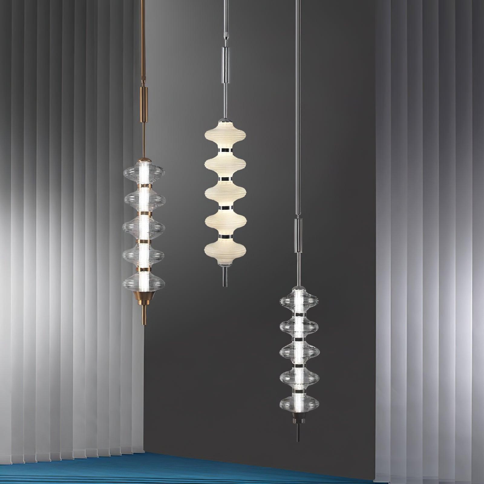 Blair Pendant Light - Modern Hanging Chandelier for Kitchen Island, Dining Room & Bedroom Lighting | Dimmable LED Ceiling Fixture with Adjustable Height