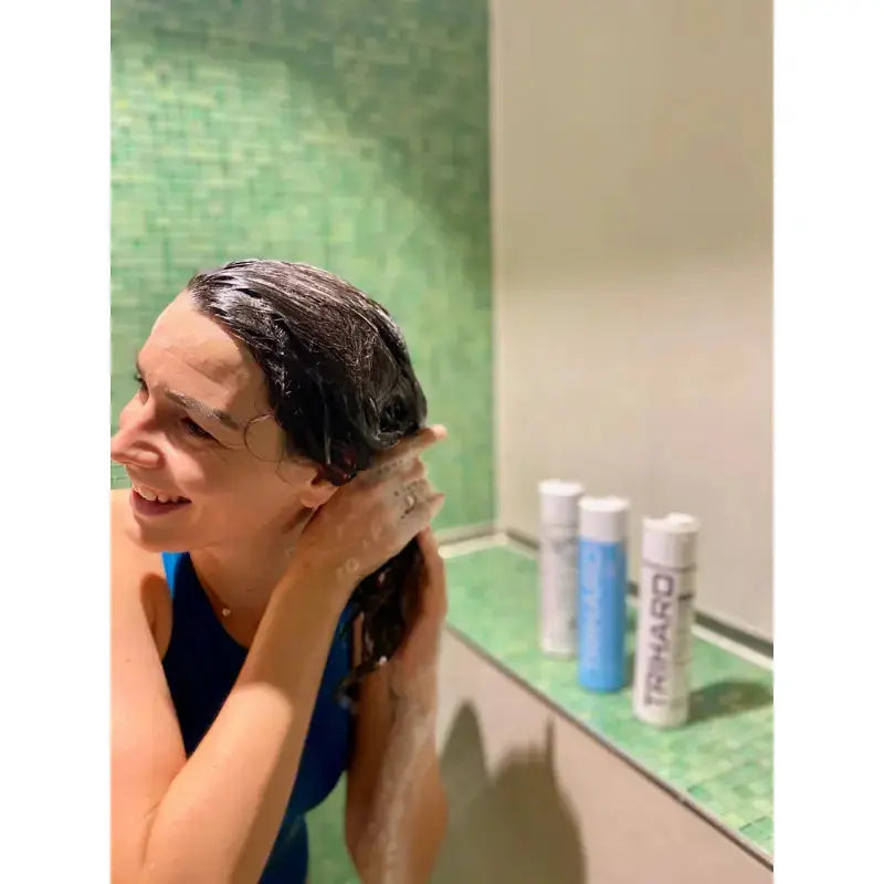 After Swim Swimmer Shampoo | Chlorine Removal & Hair Repair for Swimmers - Post Pool Hair Care for Soft, Healthy Locks | Ideal for Competitive Swimmers & Regular Pool Users