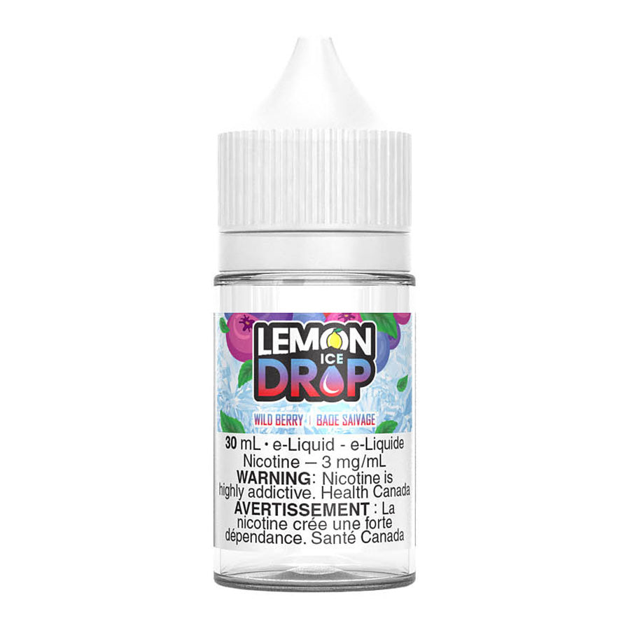 Lemon Drop Ice Freebase E-Liquid - Refreshing Berries Flavor (30ml) | Perfect for Vaping Enthusiasts & All-Day Use