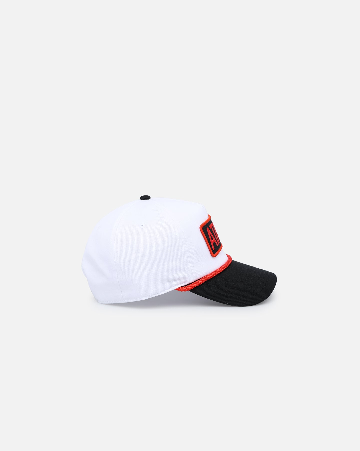 American Needle Roscoe Strapback Hat - White & Black Adjustable Snapback Cap for Men & Women - Perfect for Casual Wear, Sports & Outdoor Activities