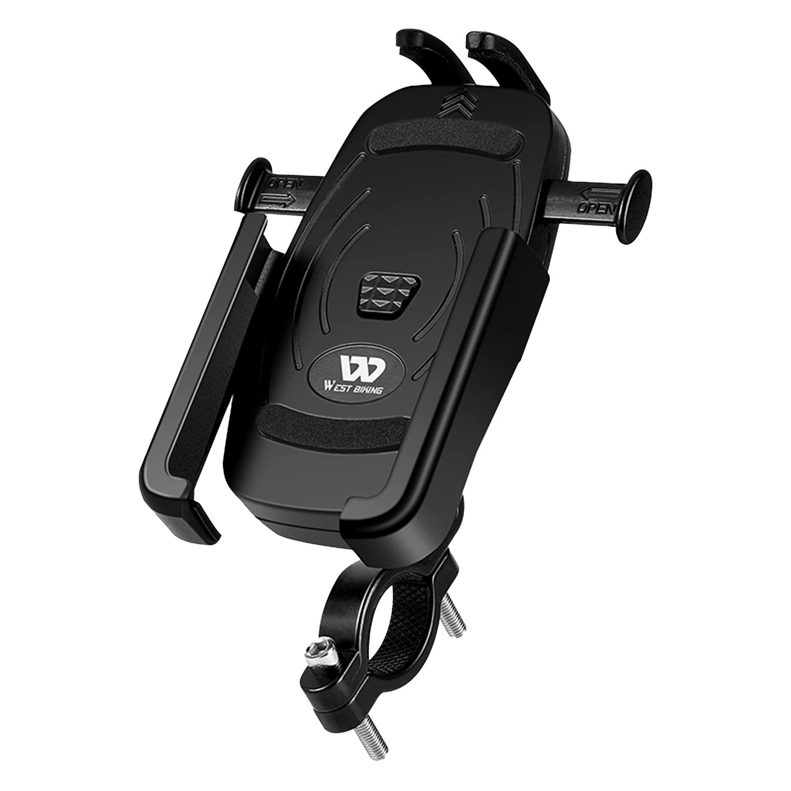 **Ayyufe Adjustable 360° Rotating Shockproof Aluminum Alloy Bike Phone Mount – Perfect for MTB, Road Bikes & Outdoor Cycling Navigation**    *(Use Case: Securely holds your phone for GPS navigation, fitness tracking, or hands-free calls during mountain biking, commuting, or long-distance rides.)*
