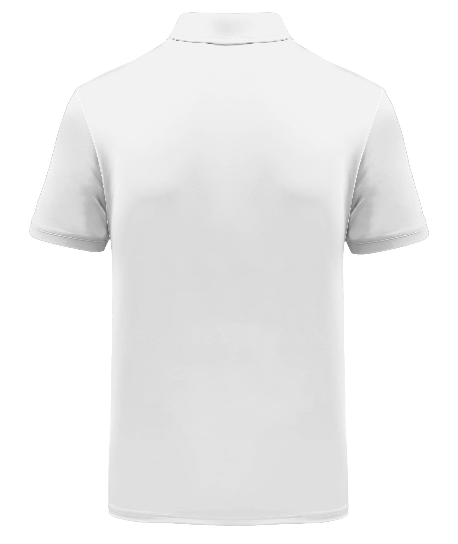 JACKETOWN Men's Lightweight Short Sleeve Golf Polo Shirts - Breathable Moisture-Wicking Casual T-Shirts for Golf, Work & Outdoor Activities