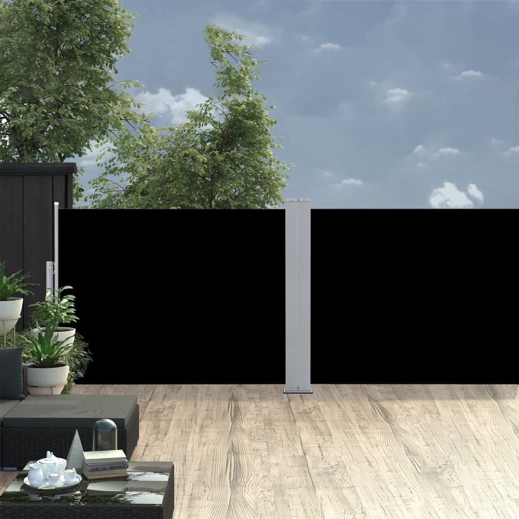 Retractable Side Canopy Privacy Screen - 39.4