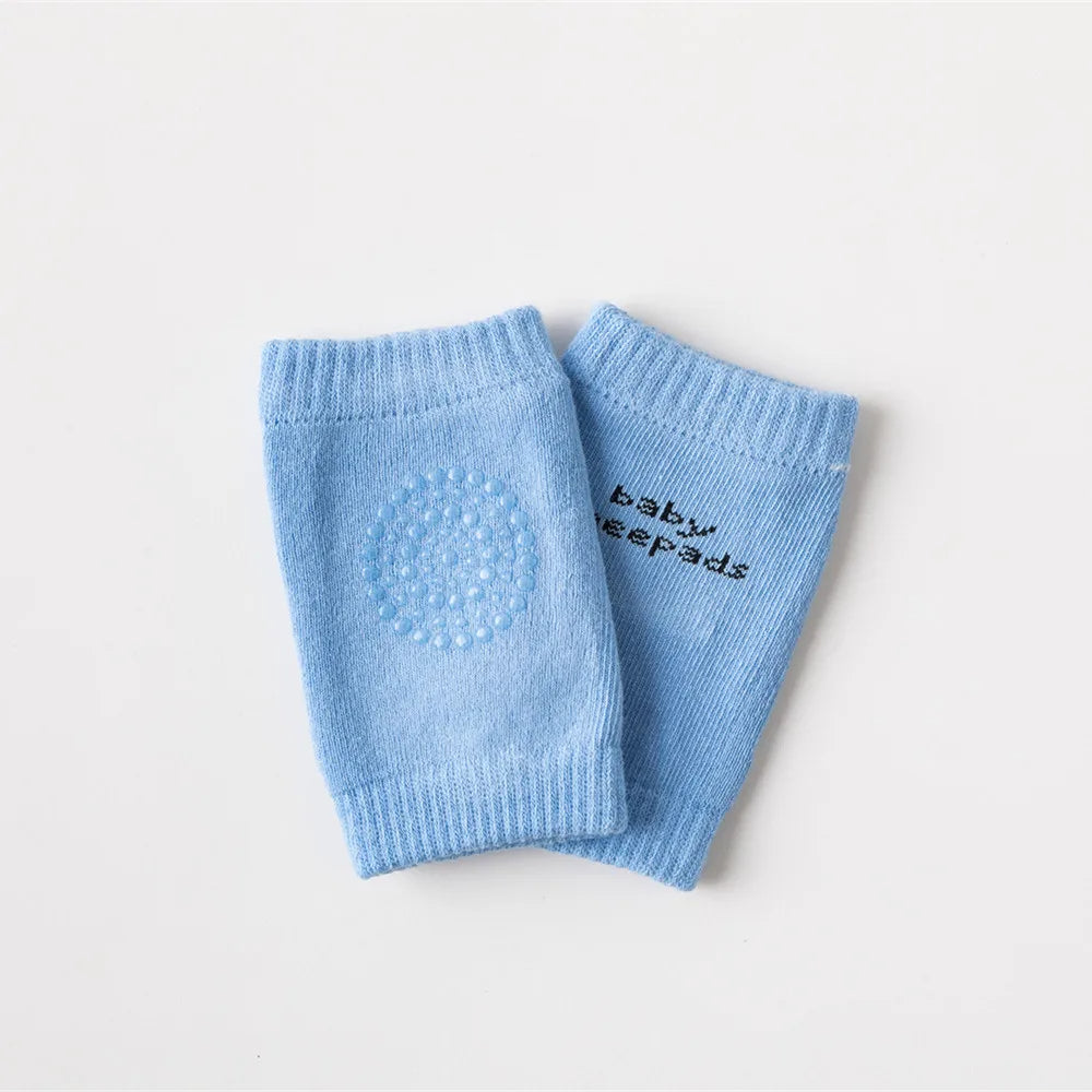CrawlGuard Baby Knee Pads - Soft Protective Knee Pads for Crawling Infants & Toddlers - Non-Slip Design for Safe Floor Play, Learning to Walk & Home Protection