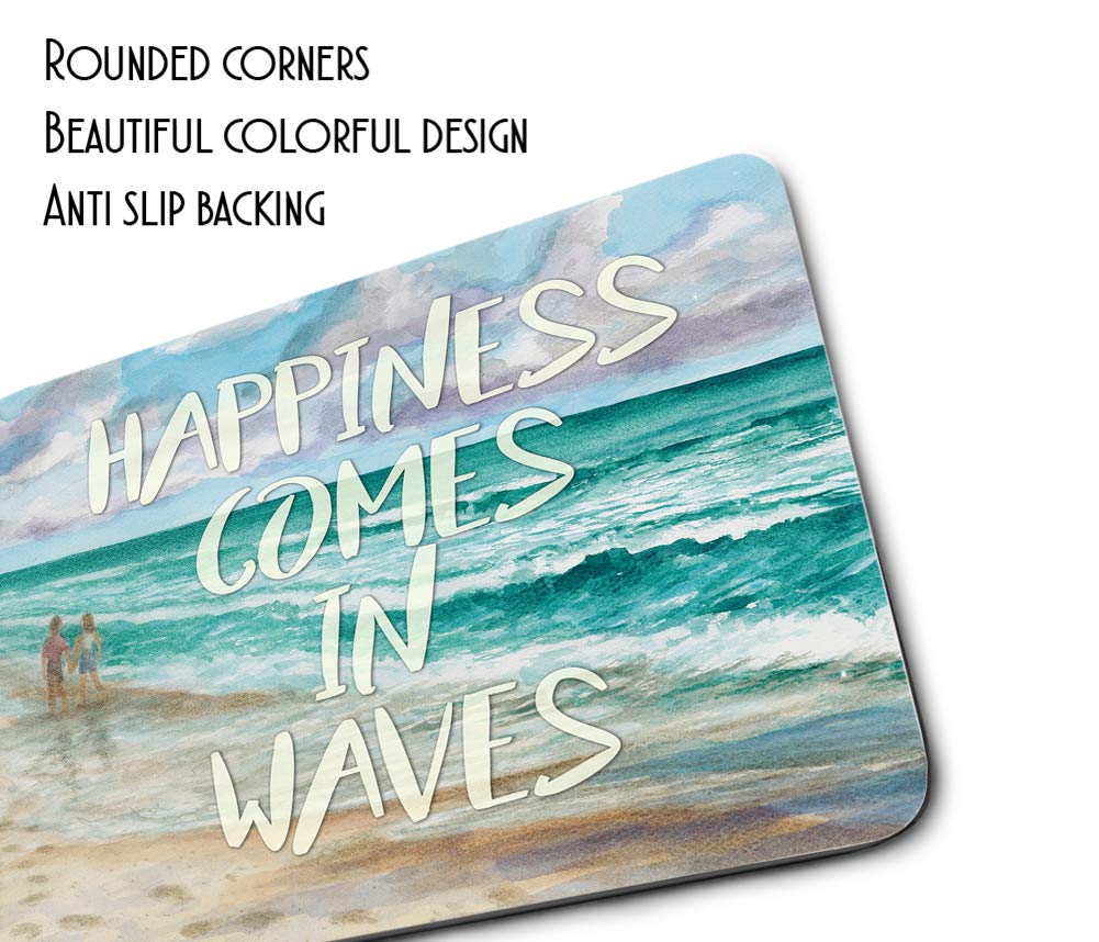 Hand Painted Ronald Williams Reproduction Thin Rubber-Backed Square Mouse Pad - Non-Slip Gaming Mousepad for Computer, Laptop & Office Desk - Perfect for Gamers, Graphic Designers & Home Office Use