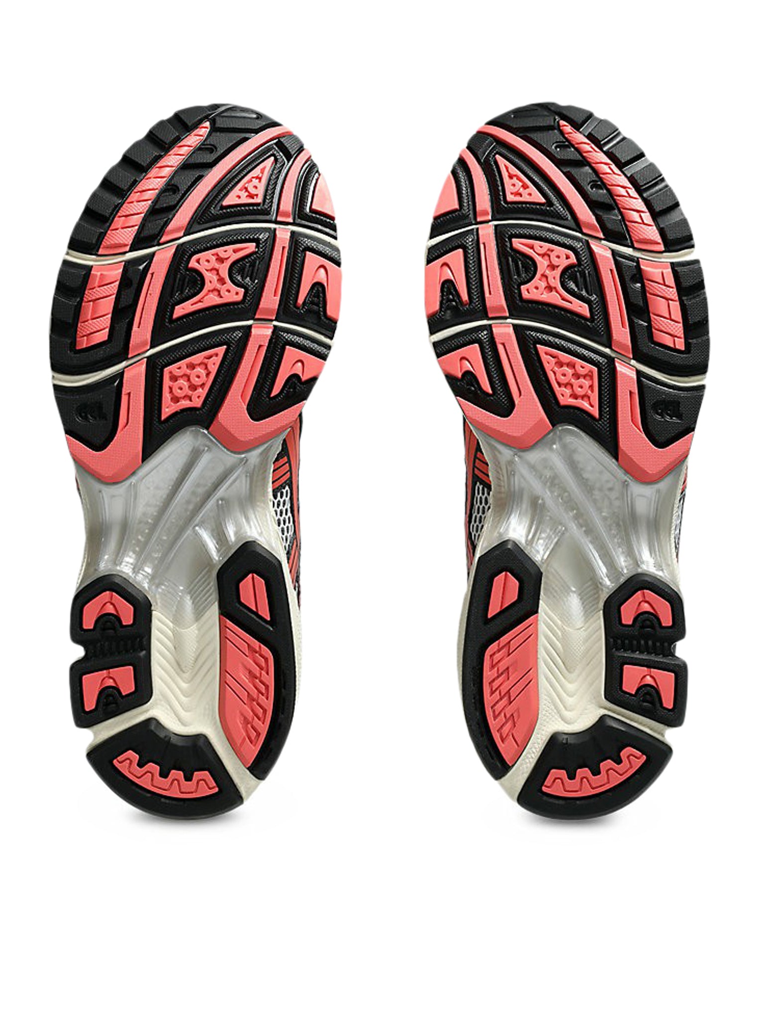 ASICS GEL-Kayano 14 Running Shoes for Men & Women - White/Papaya - Premium Cushioning & Support for Long-Distance Running, Jogging, and Workouts