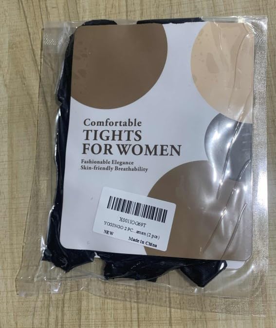 YOGINGO Women's Black Fishnet Tights - Thigh High Stockings, Plus Size One Size Fits All | Sexy Lingerie, Cosplay, Night Out & Halloween Costume Accessories