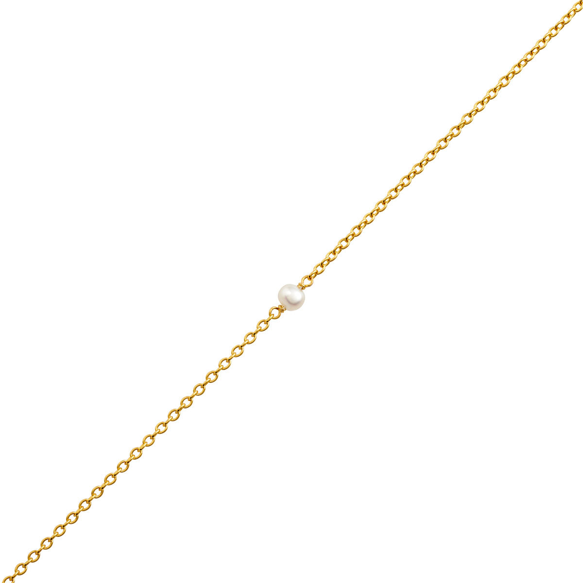 Elegant Gold Pearl Bracelet for Women - Dainty & Timeless Jewelry Gift for Her - Perfect for Weddings, Parties & Everyday Wear