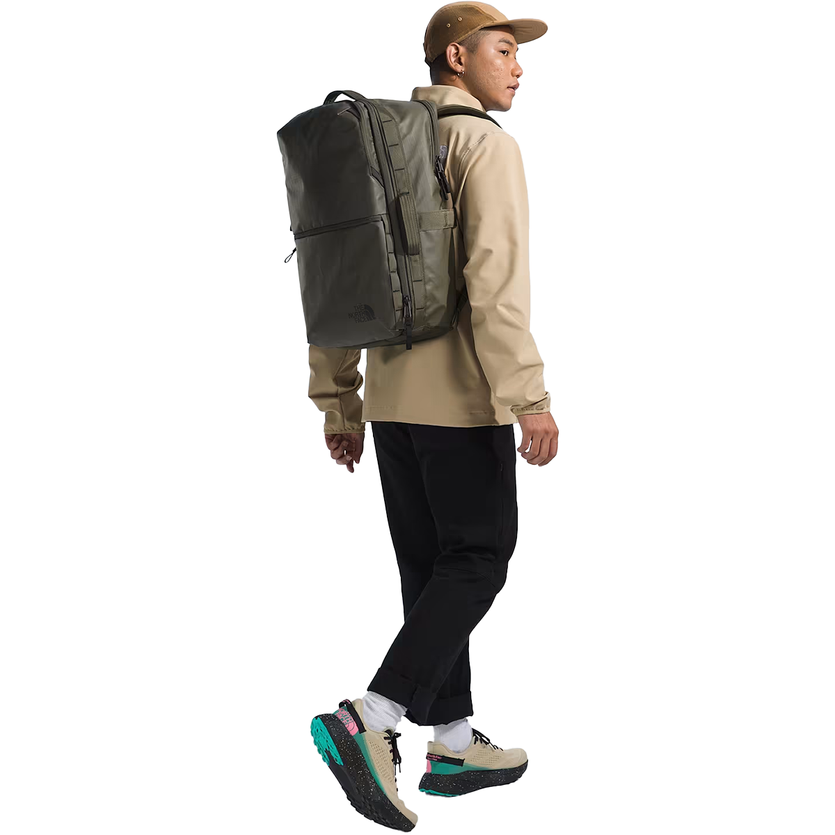 Base Camp Voyager Travel Pack - Durable Waterproof Hiking Backpack for Outdoor Adventures, Camping & Travel - Lightweight & Spacious for Hiking, Trekking & Daily Commute