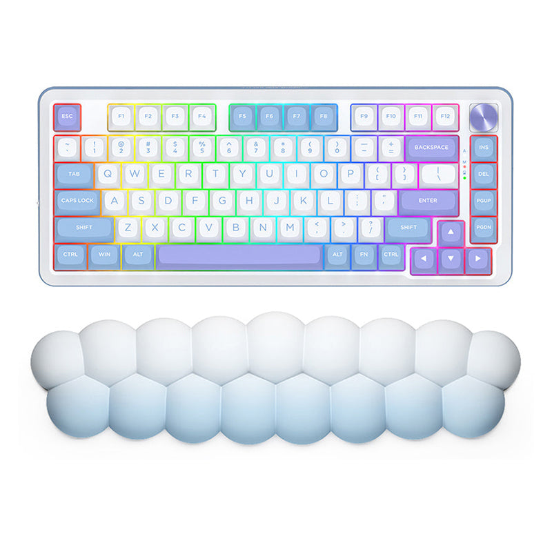 WhatGeek x Redragon K681 Wireless/Wired/Bluetooth Tri-Mode RGB Mechanical Gaming Keyboard - Perfect for PC, Mac, Gaming & Office Use