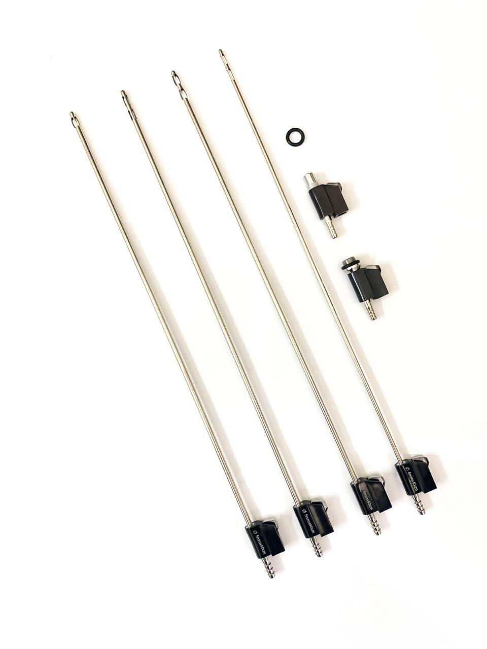 Microaire Pal Compatible Cannula Set for Liposuction & Fat Transfer - Medical Grade Disposable Cannulas for Plastic Surgery & Body Contouring Procedures