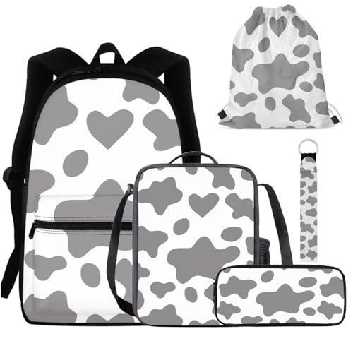 Cow Pattern Grey