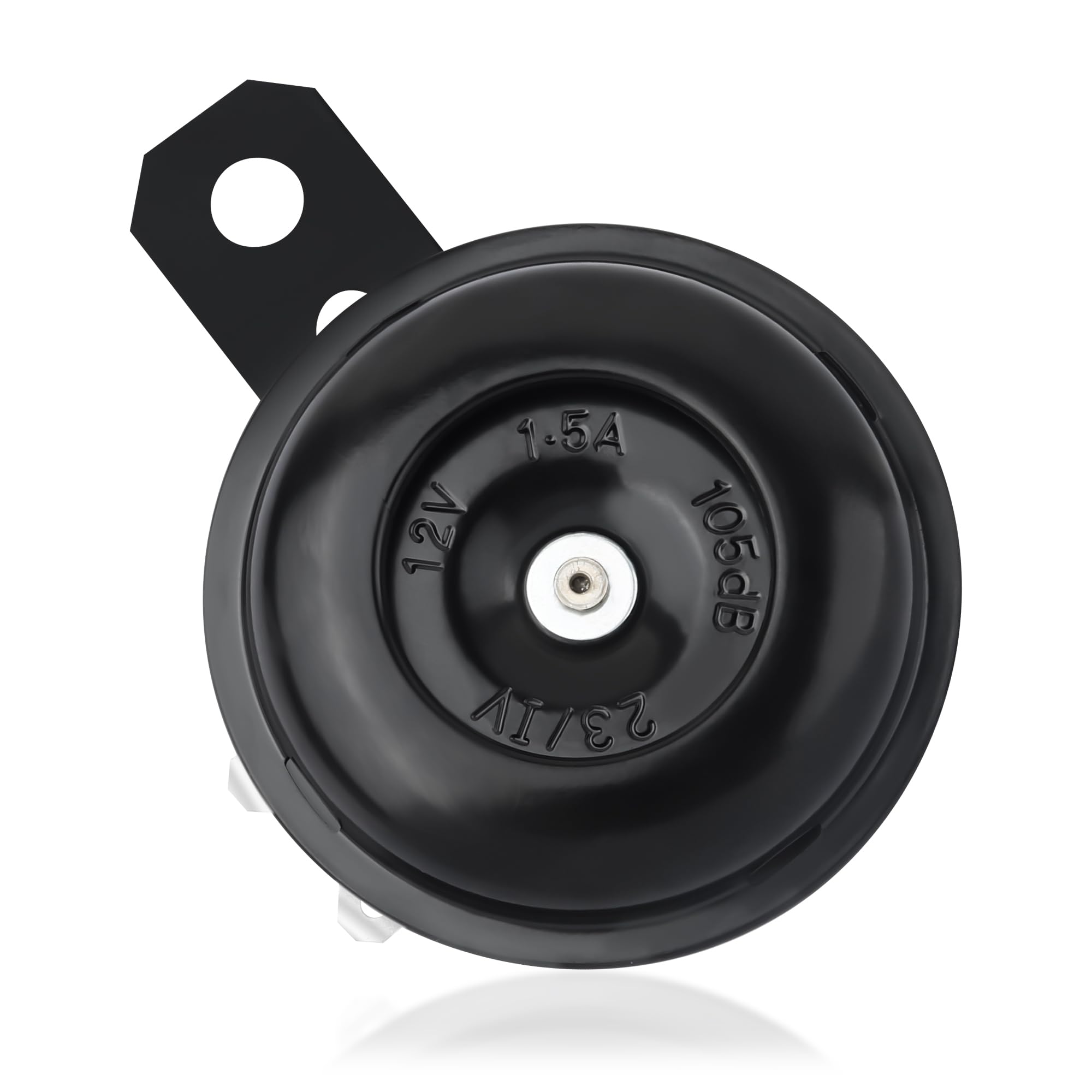 12V 105dB Super Loud Waterproof Motorcycle Air Horn - Universal Electric Warning Horn for Car, Bike, ATV, Truck & Scooter - Perfect for Safety Alerts in Heavy Traffic or Off-Road Adventures