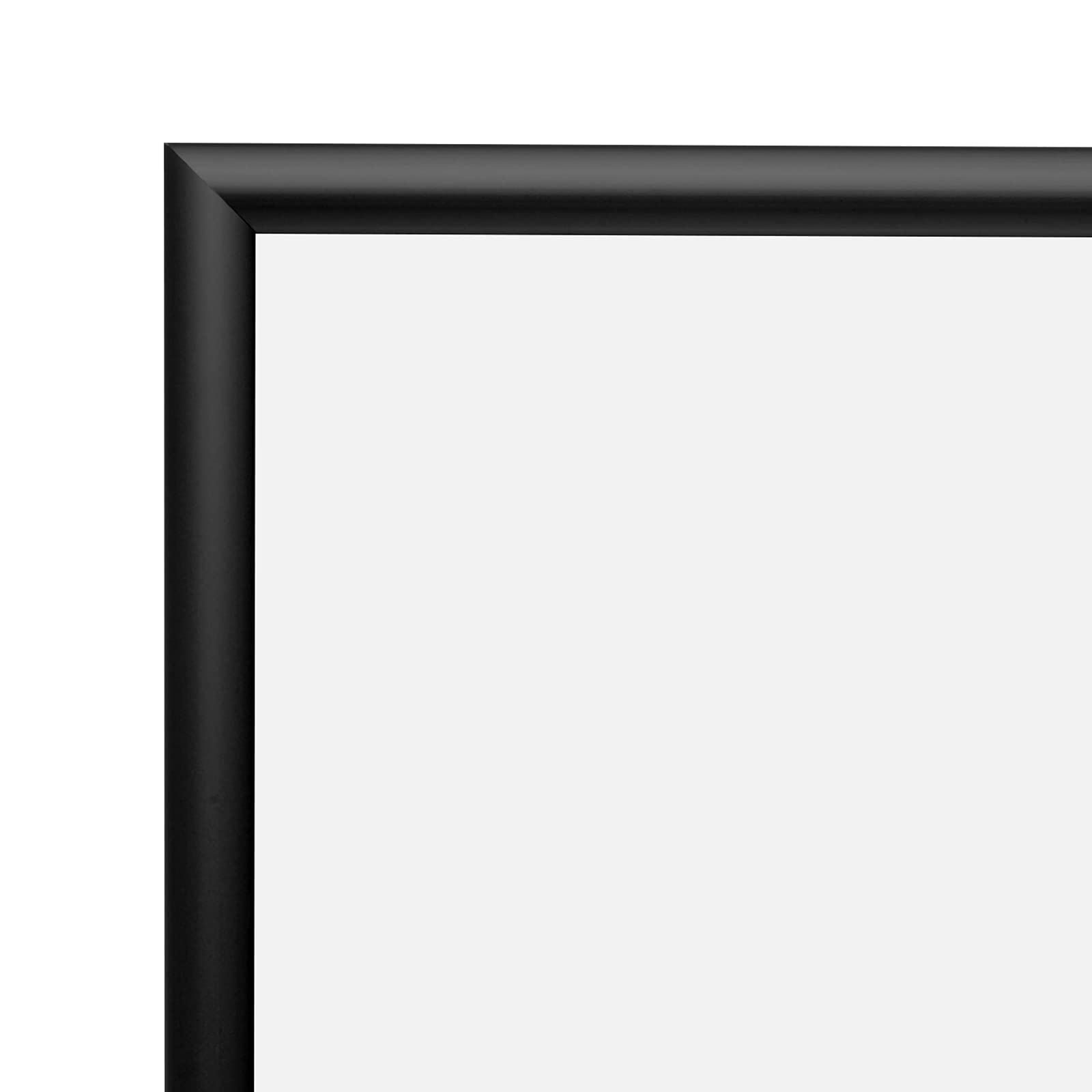 SnapeZo 10-Pack 22x28 Inches Black Poster Frames - Front Loading Snap Frames with 1 Inch Aluminum Profile - Wall Mounted Picture Frames for Posters, Artwork, Photos - Perfect for Home, Office, Gallery & Retail Displays