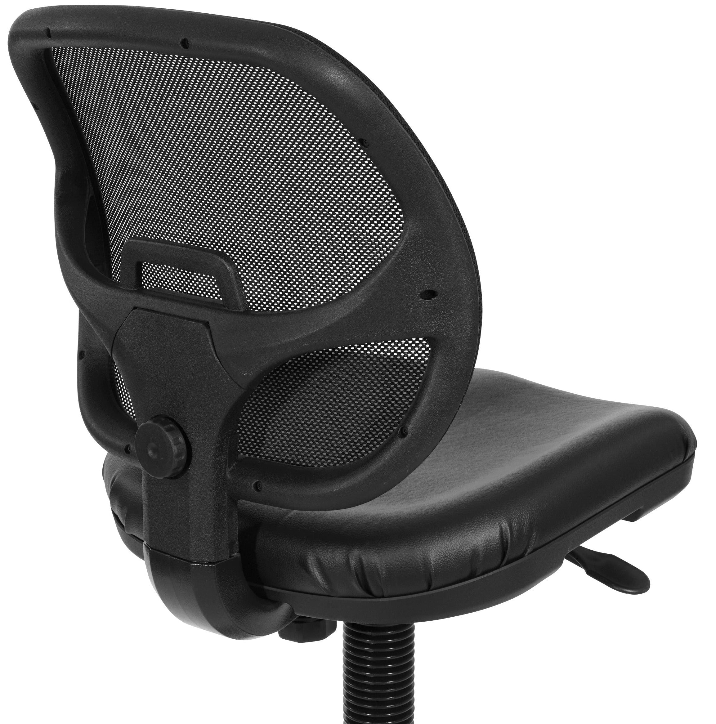 Office Star Work Smart Screen Back Mesh Drafting Chair [DC2990] - Ergonomic Swivel Task Chair for Home Office, Computer Desk, and Studio Workspace
