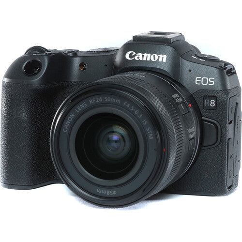 Canon EOS R8 Full Frame Mirrorless Camera Body - 4K Video, Dual Pixel AF | Professional Photography & Vlogging Gear