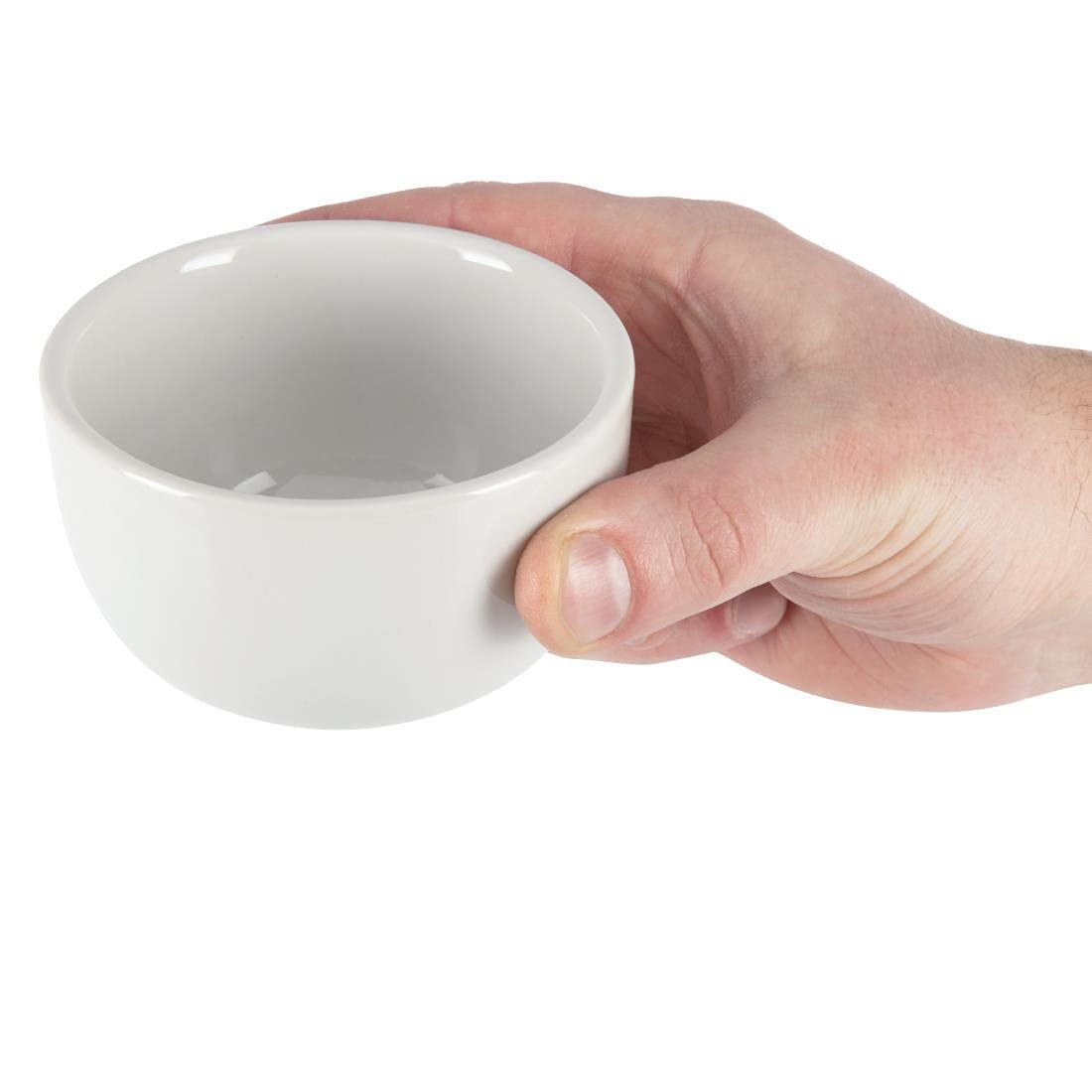 12-Piece White Porcelain Sugar Bowls Set - 200ml (7oz) for Kitchen, Restaurant, and Tea Party Serving - Durable and Elegant Dishware for Coffee, Desserts, and Condiments