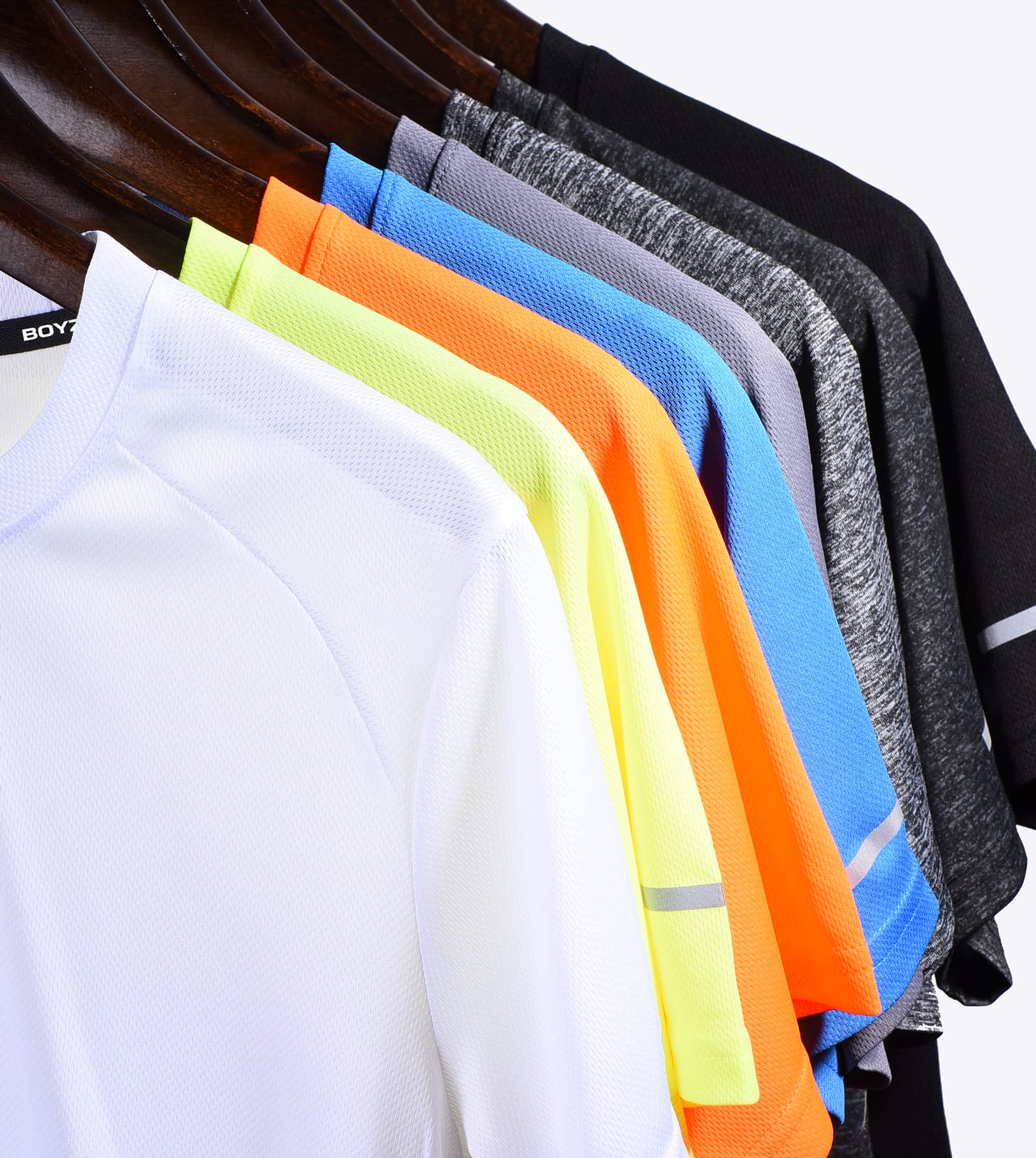 1-3 Pack Men's Workout Running Shirts - Moisture Wicking Dry Fit Athletic T-Shirts for Gym, Sports & Outdoor Activities - Breathable Short Sleeve Shirts for Men's Training & Jogging