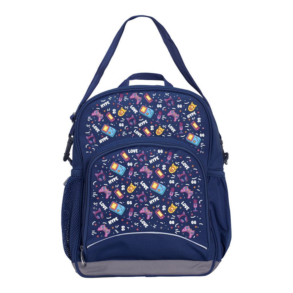 Pixel Chick Kindy Backpack for Kids - Cute & Durable School Backpack with Adjustable Straps - Perfect for Kindergarten, Preschool & Daycare Use
