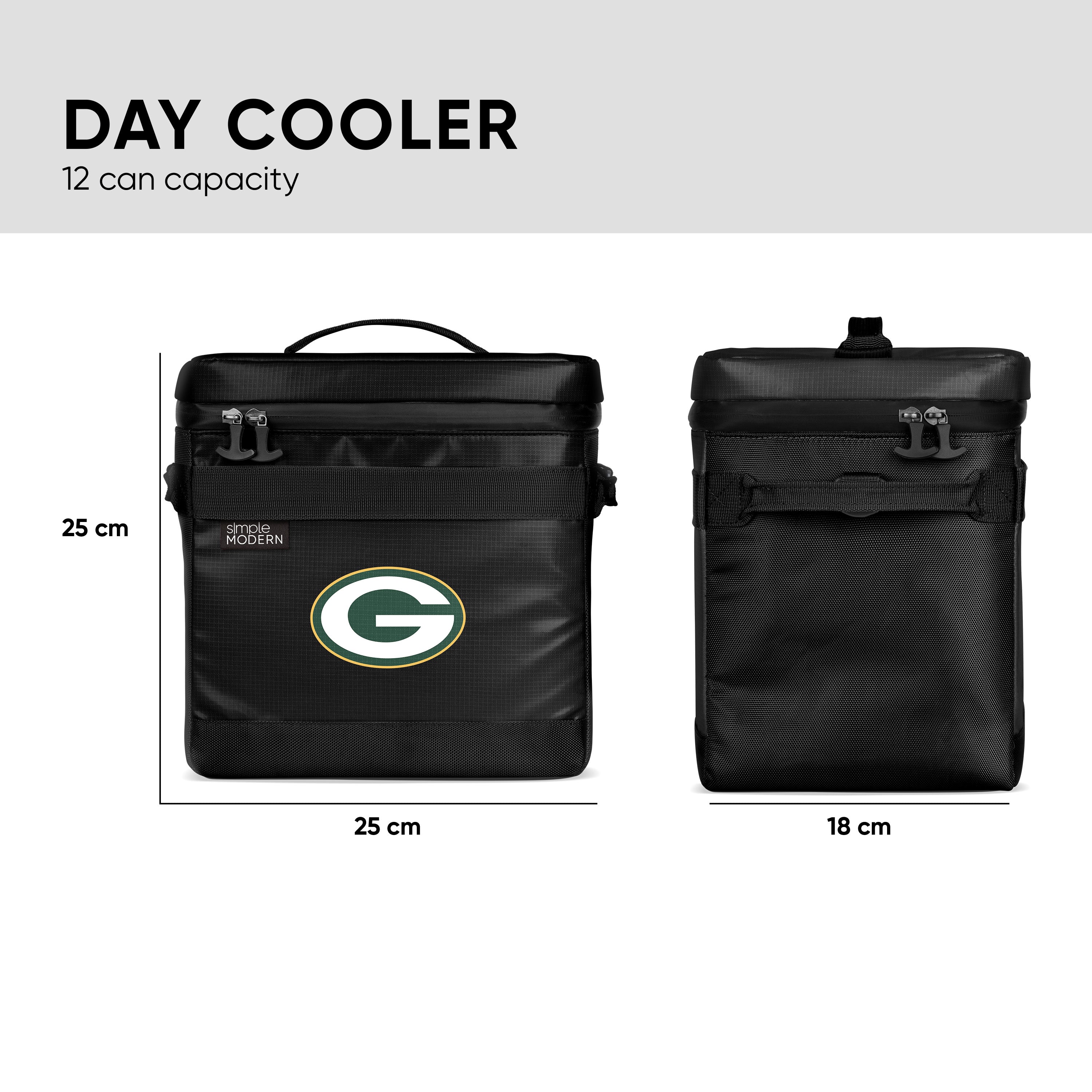 NFL Team Logo 12 Can Soft Cooler Bag - Insulated Portable Cooler for Picnics, Beach, Tailgating & Outdoor Activities