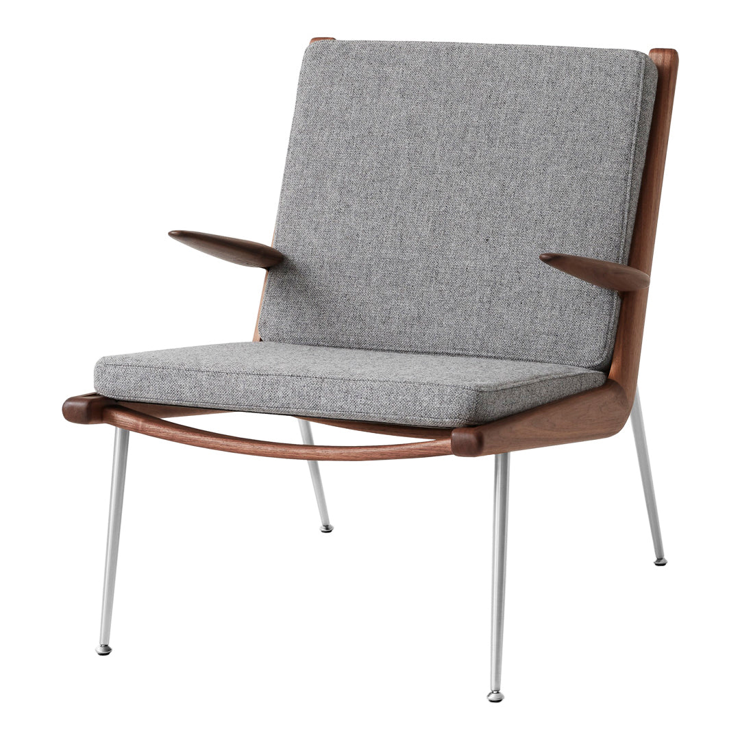 Boomerang HM2 Lounge Chair with Arms - Modern Comfortable Recliner for Living Room, Bedroom, or Office - Perfect for Relaxing, Reading, and Lounging