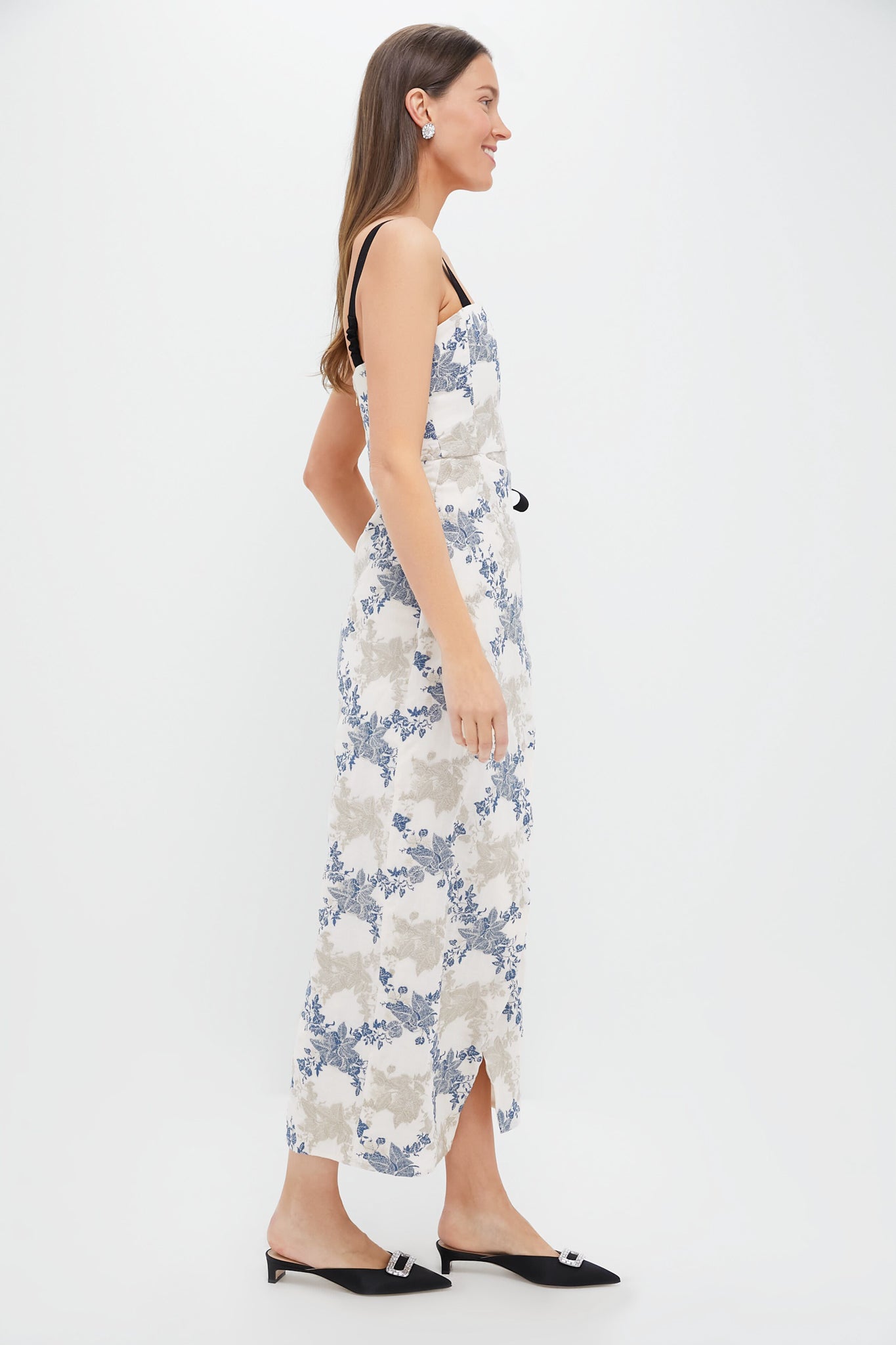 Bougainvillea Cinefila Maxi Dress - Floral Summer Beach Dress for Women, Boho Chic Vacation Outfit, Perfect for Pool Parties & Tropical Getaways