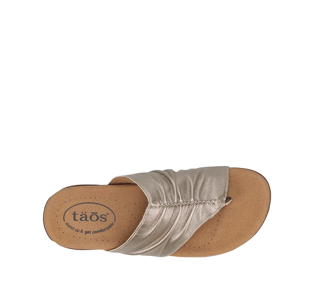 Taos Footwear Women's Gift 2 Sandal - Comfortable Casual Summer Sandals for Walking, Travel & Beach | Lightweight Arch Support Shoes for Women