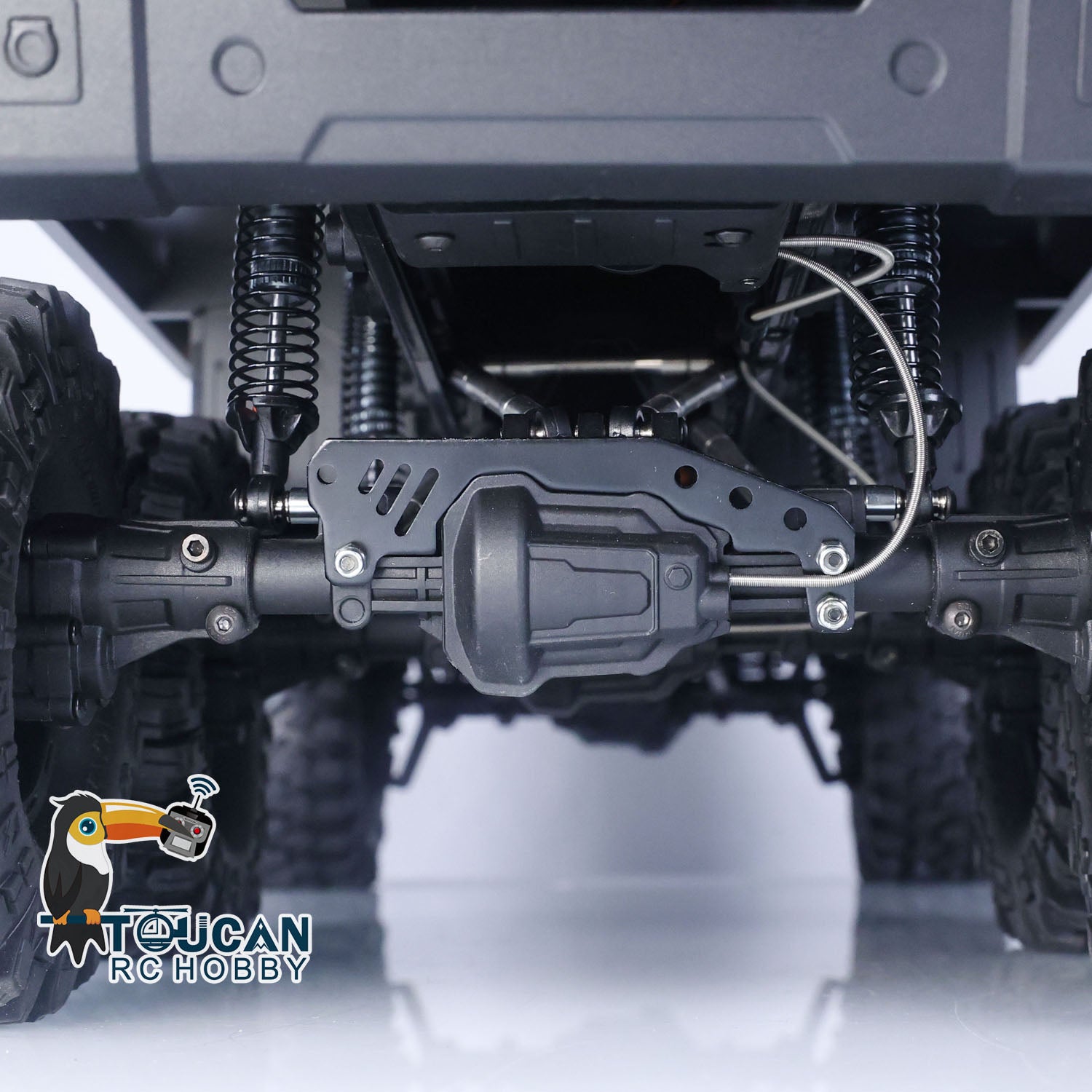 CrossRC JT6 1/10 Scale 6WD RC Crawler Truck - 2.4GHz Remote Control, ESC, Motor & LED Lights - DIY Off-Road Vehicle for Rock Crawling & Trail Adventures