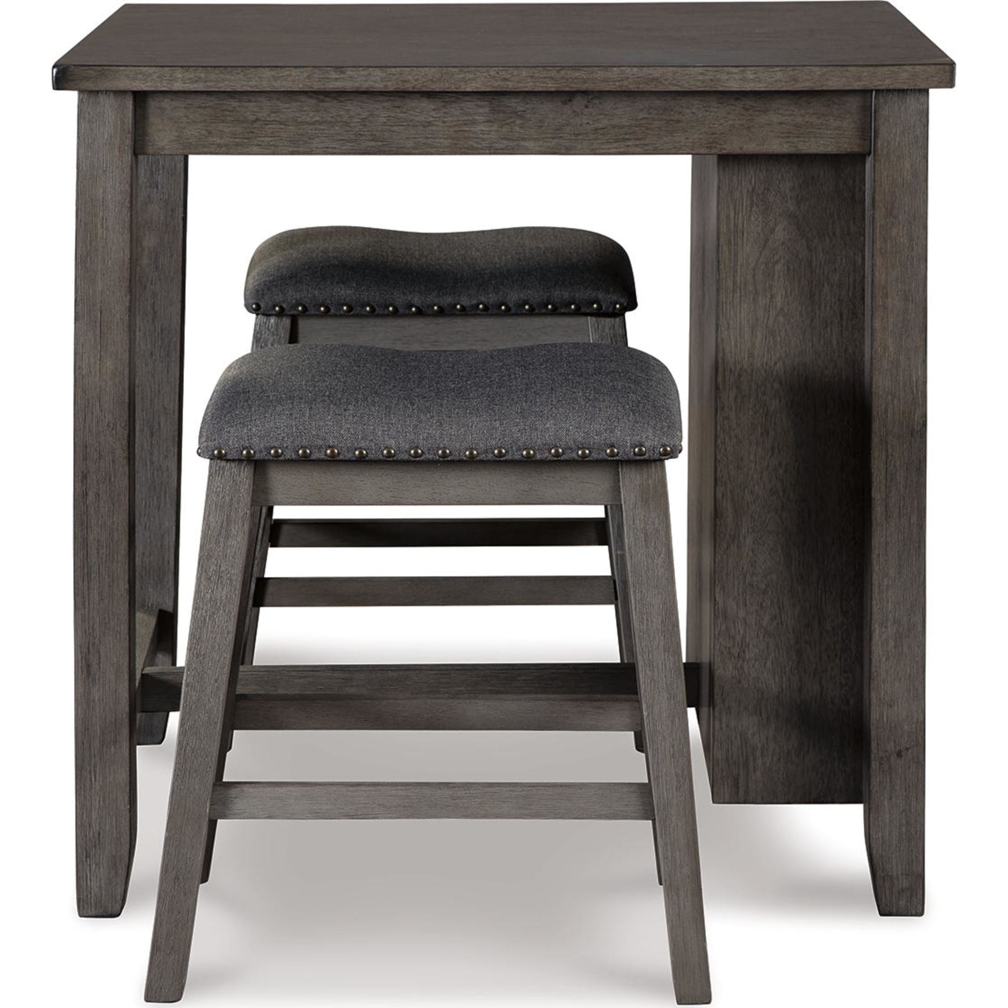 Caitbrook 5-Piece Counter Height Dining Set - Modern Kitchen Table & Stools for Small Spaces - Perfect for Breakfast Nook, Apartment, or Bar Area