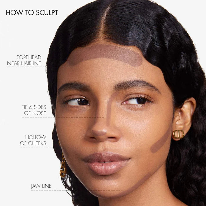 Forever 24H Skin Contour Stick - Sculpting & Bronzing Makeup for Cheekbones & Jawline | Long-Lasting Matte Finish | Perfect for Everyday Contouring & Special Occasions | Dior