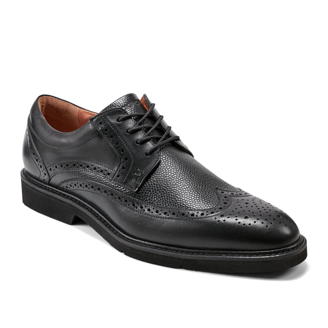 Fallo Almond Toe Oxford Shoes - Classic Comfortable Business & Formal Dress Shoes for Men - Perfect for Office, Weddings & Special Occasions
