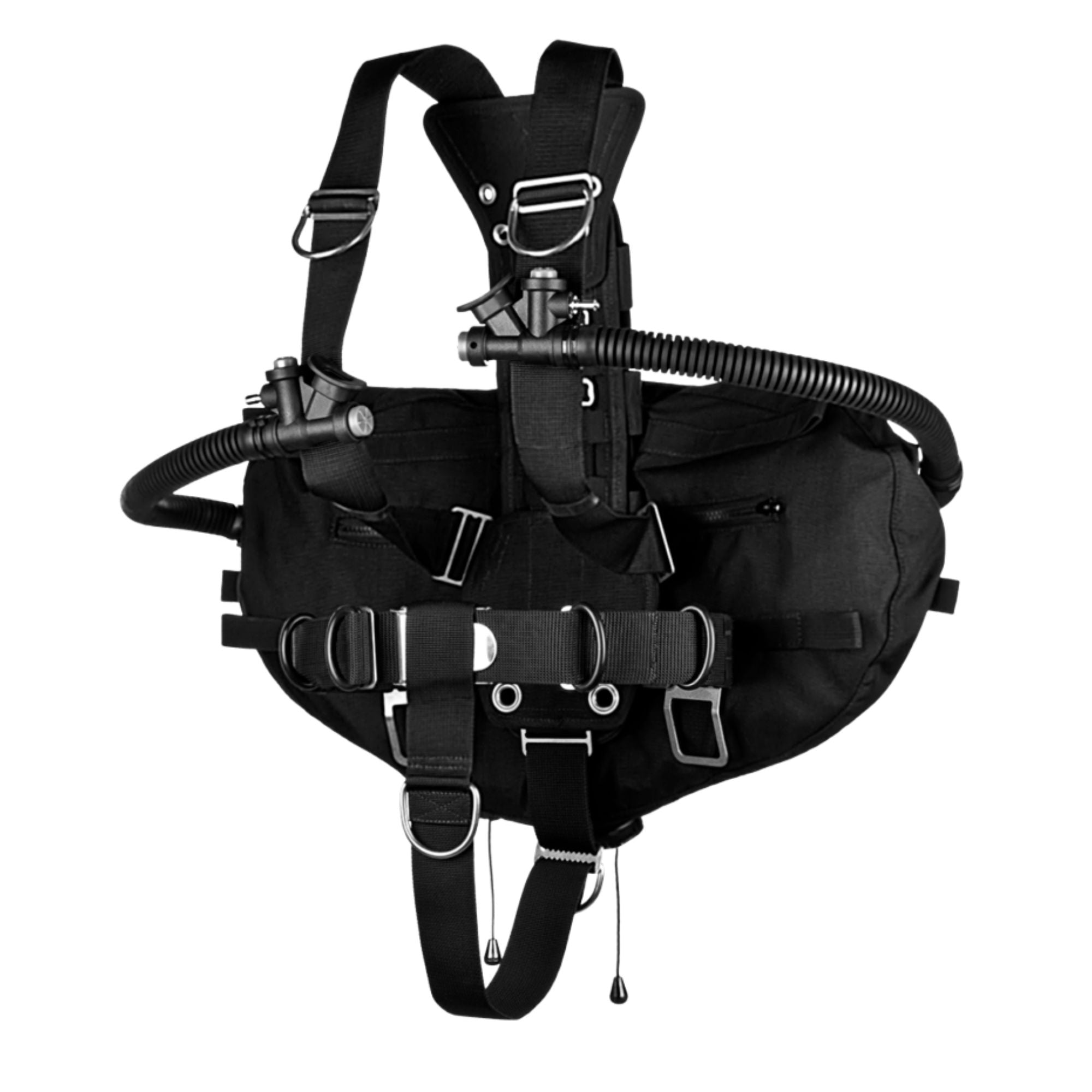 XDEEP Stealth 2.0 Classic Redundant Bladder System - Black | Professional Scuba Diving BCD for Safety & Comfort | Perfect for Deep Diving, Technical Diving & Underwater Exploration