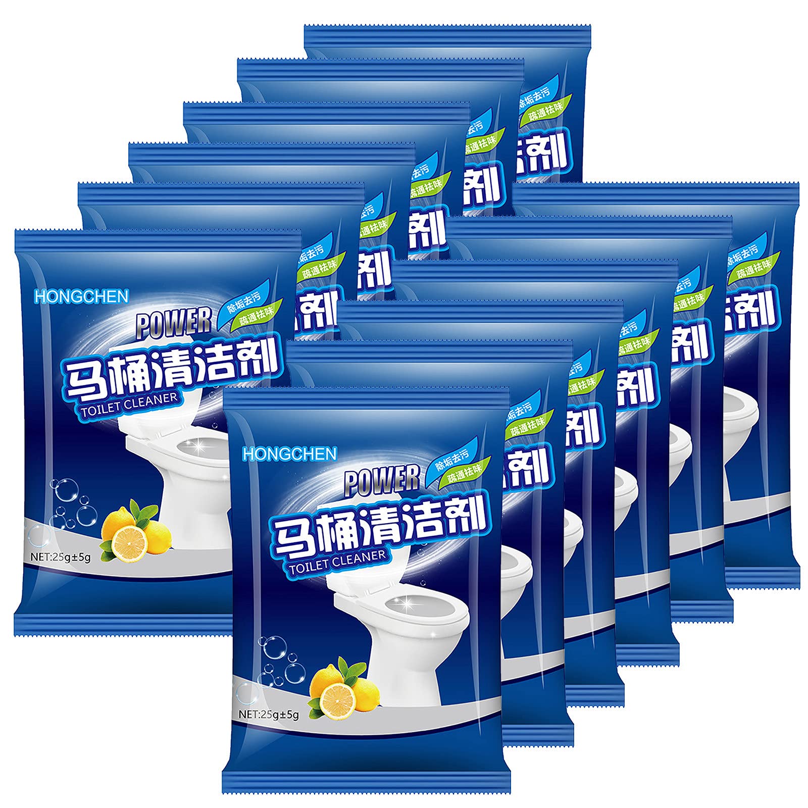 Powerful Foaming Drain Cleaner for Toilet, Sink & Pipes - Fast Clog Remover & Odor Eliminator - Safe for Septic Systems - Ideal for Home, Kitchen & Bathroom Cleaning