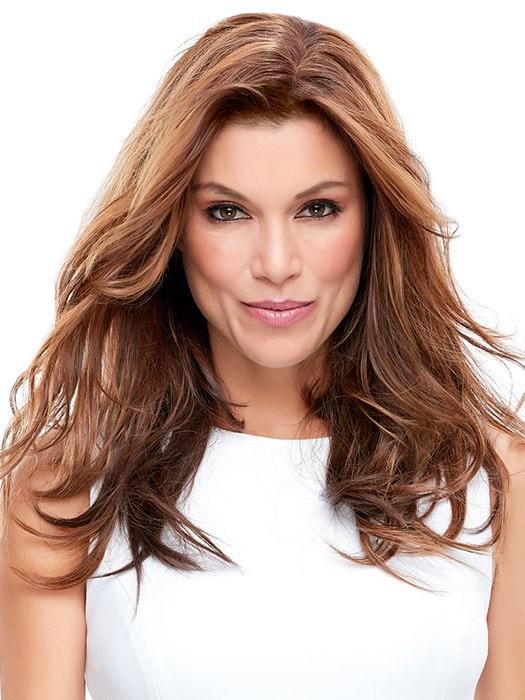 easiPart HH 18 | Premium Remy Human Hair Topper with Mono Top for Thinning Hair - Perfect for Daily Wear & Special Occasions