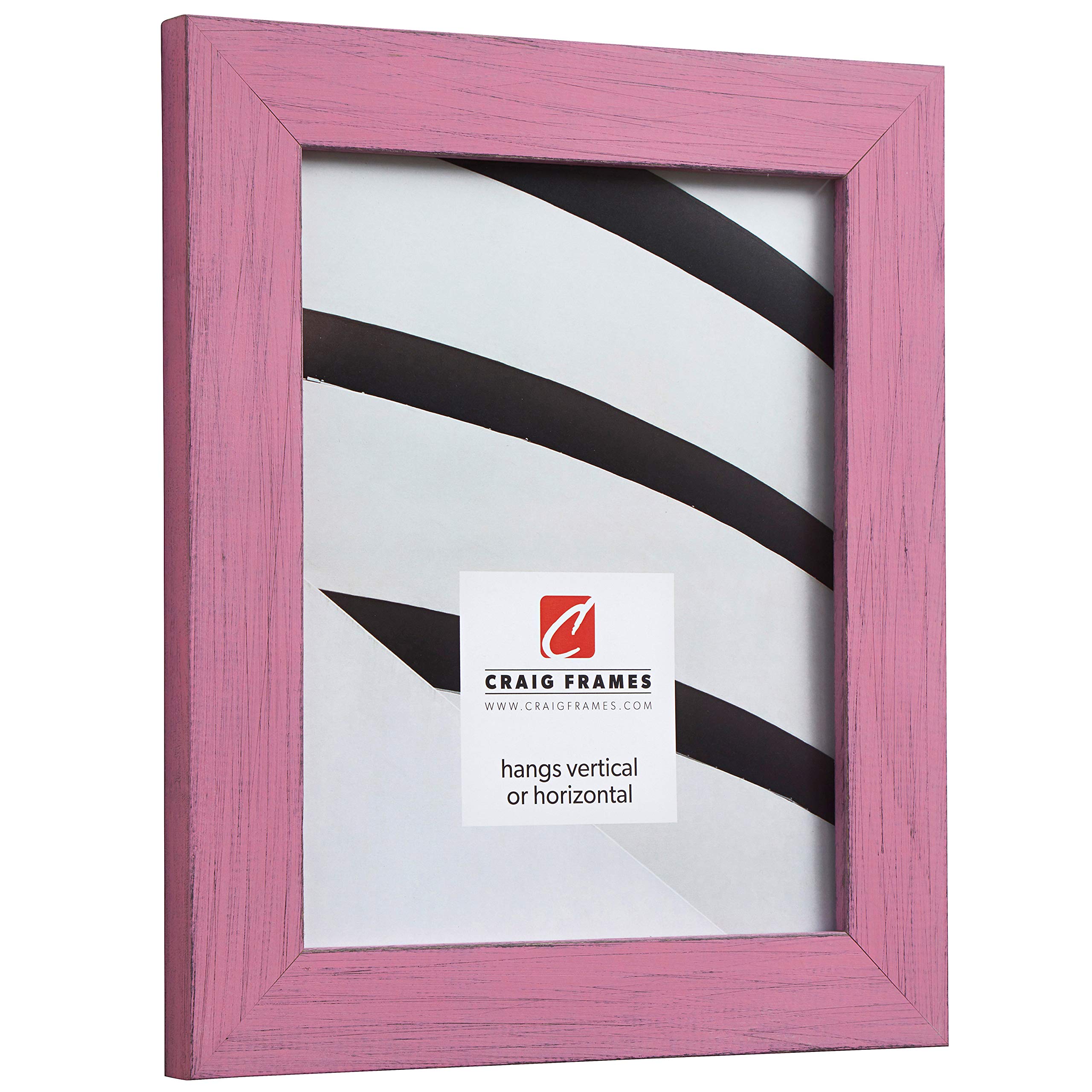Craig Frames Jasper 8x9 Inch Picture Frame - Petticoat Pink for Home Decor