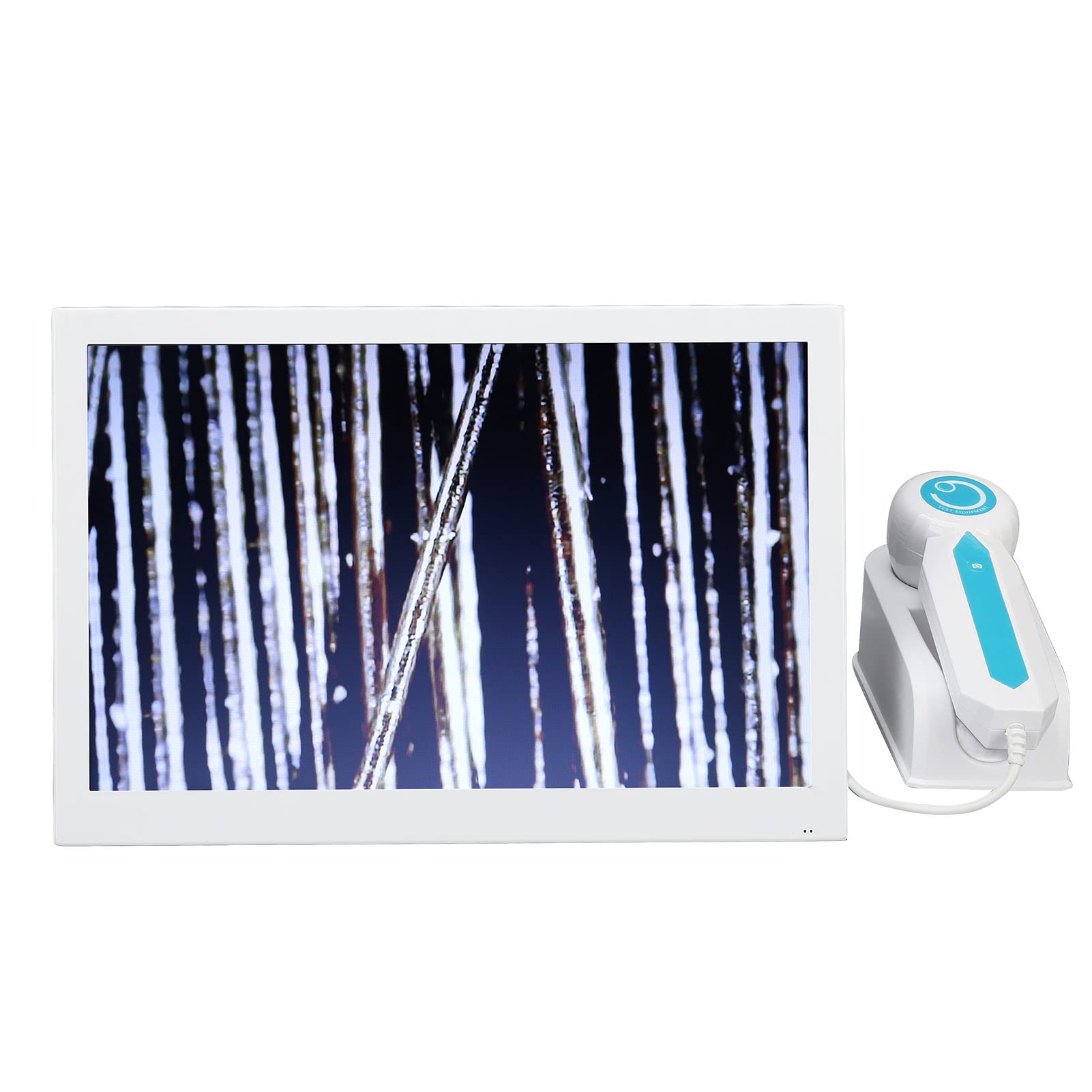 Professional 200X HD Skin & Scalp Analyzer Camera - Multifunctional Low Power Remote Control, Photo Freeze Technology for Beauty Salon & Dermatology Clinics (UK Plug) | Perfect for Skin Diagnosis, Hair Care Analysis & Beauty Treatments