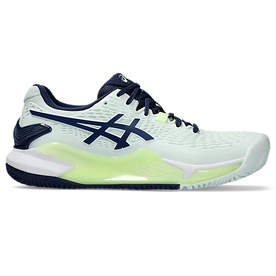 Asics Women's Gel Resolution 9 Clay Court Tennis Shoes 2024 - Perfect for Competitive Play & Training on Clay Courts