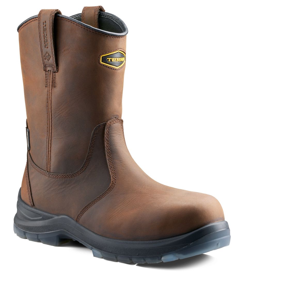 Terra Murphy Waterproof Unisex 8 Composite Toe CSA Pull-On Work Boot 1283DB - Durable Safety Footwear for Construction, Warehouse & Outdoor Work
