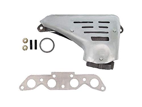 High-Performance Exhaust Manifold with Gasket, Flange, Studs & Nuts - Compatible with 1988-1997 Toyota Corolla (Non-CA Emissions) - Direct Replacement for Improved Engine Performance & Fuel Efficiency - Perfect for DIY Auto Repair & Engine Upgrades