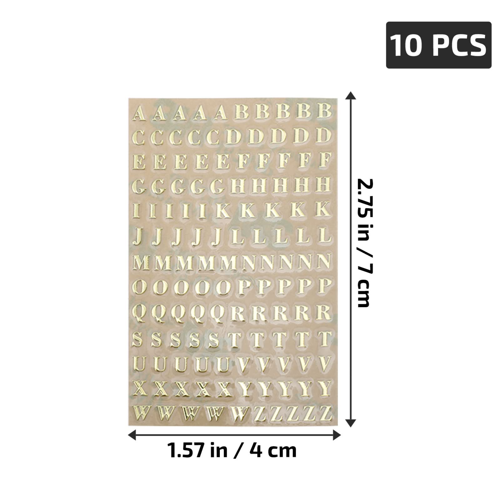 10PCS Golden Essential Oil Bottle Labels - Self-Adhesive Stickers for Aromatherapy Oils & Perfume Bottles - Waterproof & Elegant Lettering - Perfect for DIY, Home Spa, and Gift Packaging