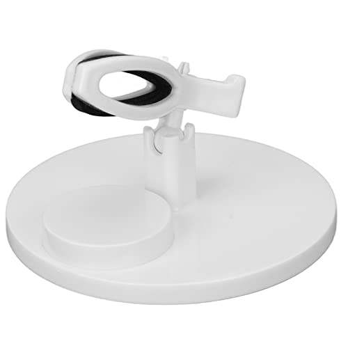 Tiltable Nail Polish Bottle Holder - Adjustable Angle Nail Polish Stand for Nail Salons & DIY Manicures at Home (White) | Perfect for Professional Nail Technicians & Beginners