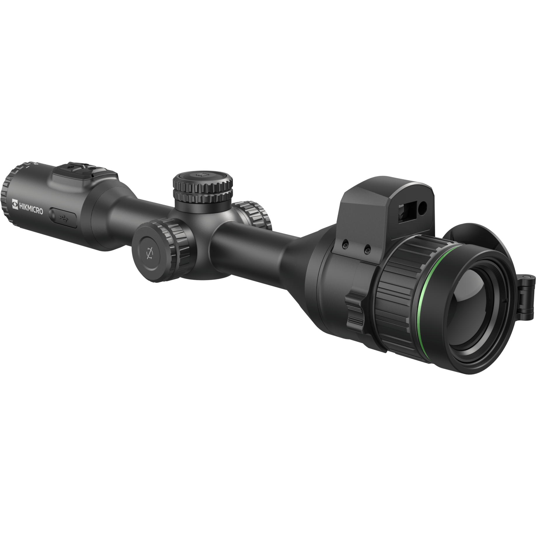 Hikmicro ALPEX 4K A50EL Night Vision Scope with Laser Rangefinder & Speras TH4K Hunting Flashlight Bundle - Perfect for Hunting, Wildlife Observation, and Nighttime Outdoor Adventures