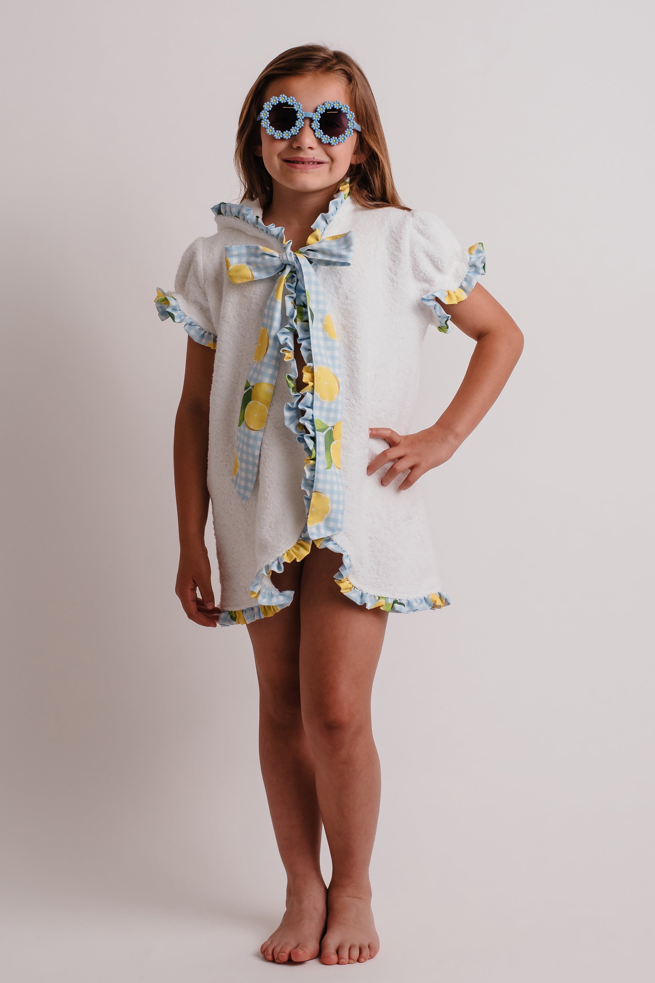 Stylish LEMONS Beach Cover Up for Women - Lightweight & Breathable Swimwear Cover-Up - Perfect for Pool, Beach, and Vacation Outfits