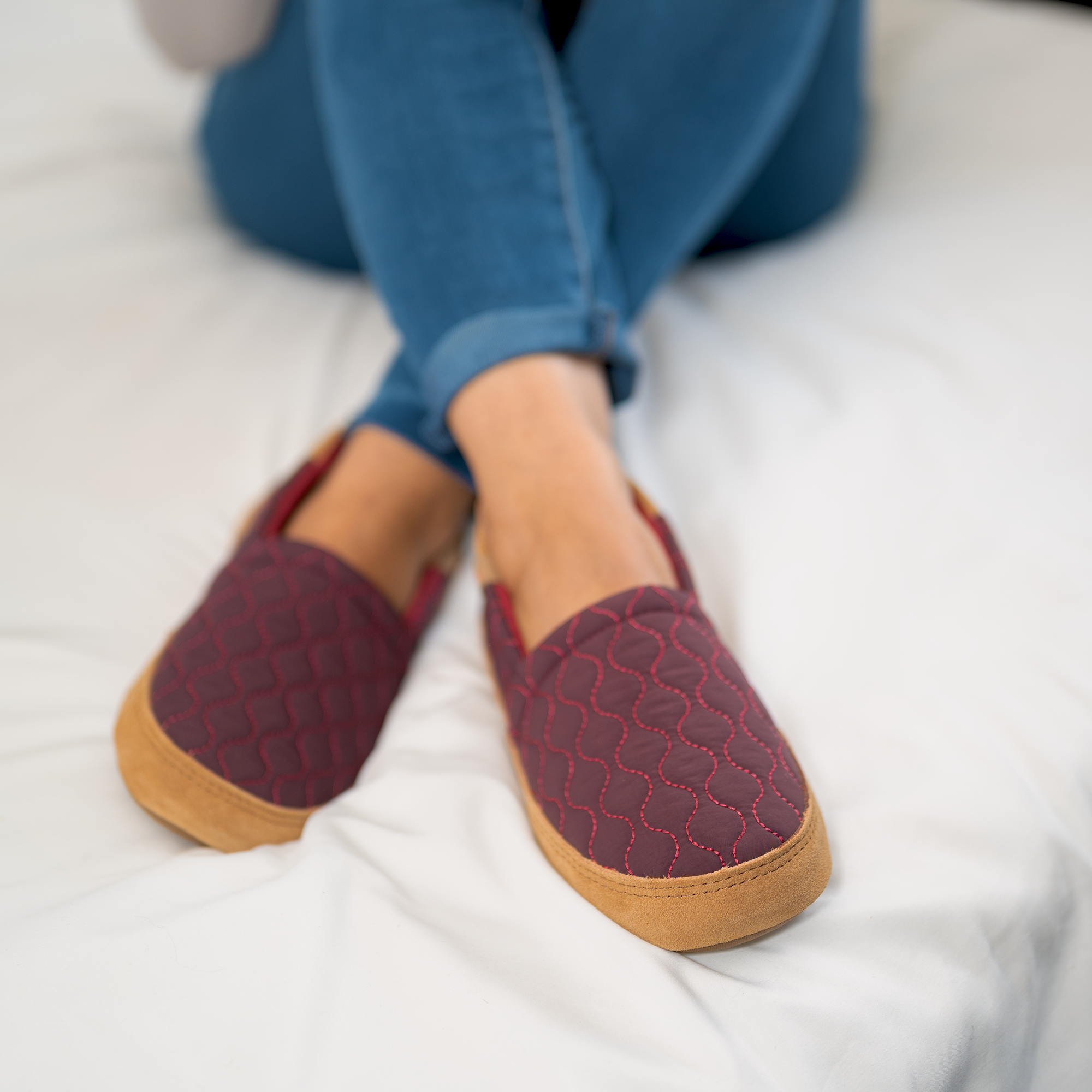 Women's Waterproof Walden Moccasin Shoes - Comfortable Slip-On Casual Loafers for Walking, Travel & Outdoor Activities
